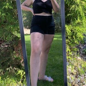Black shorts